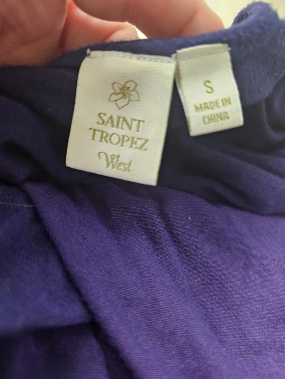 San Tropez West Ombre Summer Dress Coverup In S - Picture 5 of 6